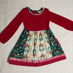 Matilda Jane Happy Holly Daze Dress.